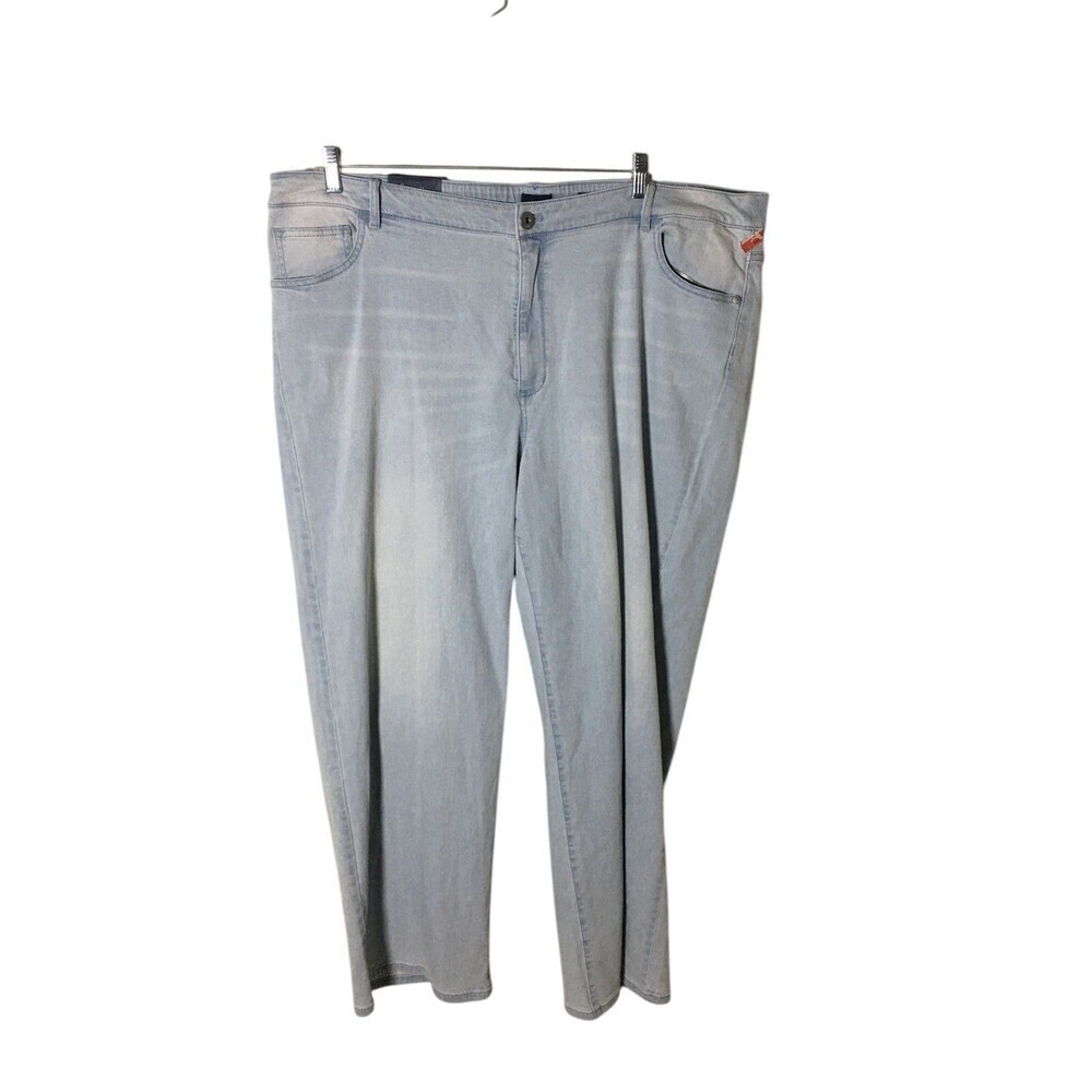 J Jill Denim Jeans Women's Size 24 W Blue Light Breeze Full Leg High Rise